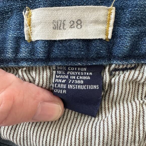 madewell skinny ankle jeans womens 28 mid rise stretch medium wash slim - Picture 7 of 10